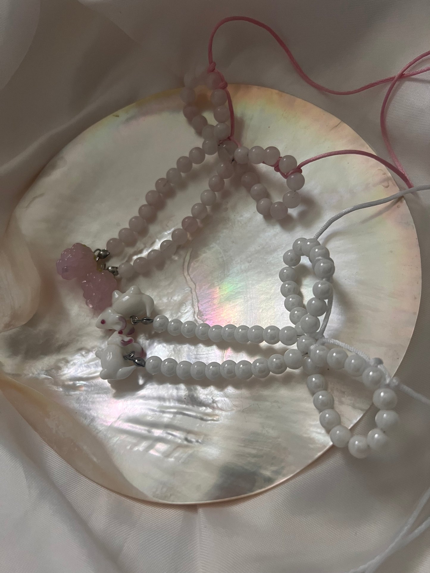 Malina Double Ribbon Necklace