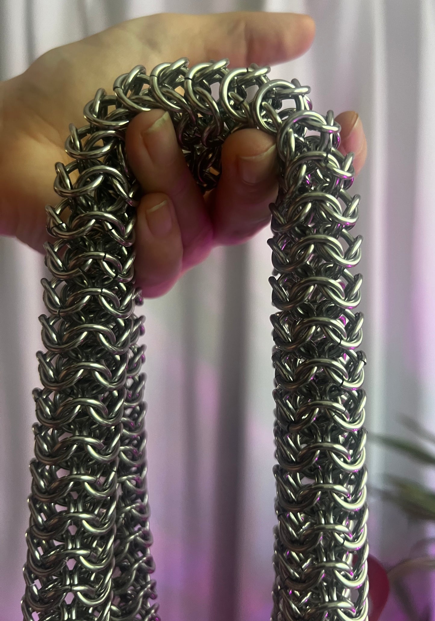 Chainmaille Ribbon Bag