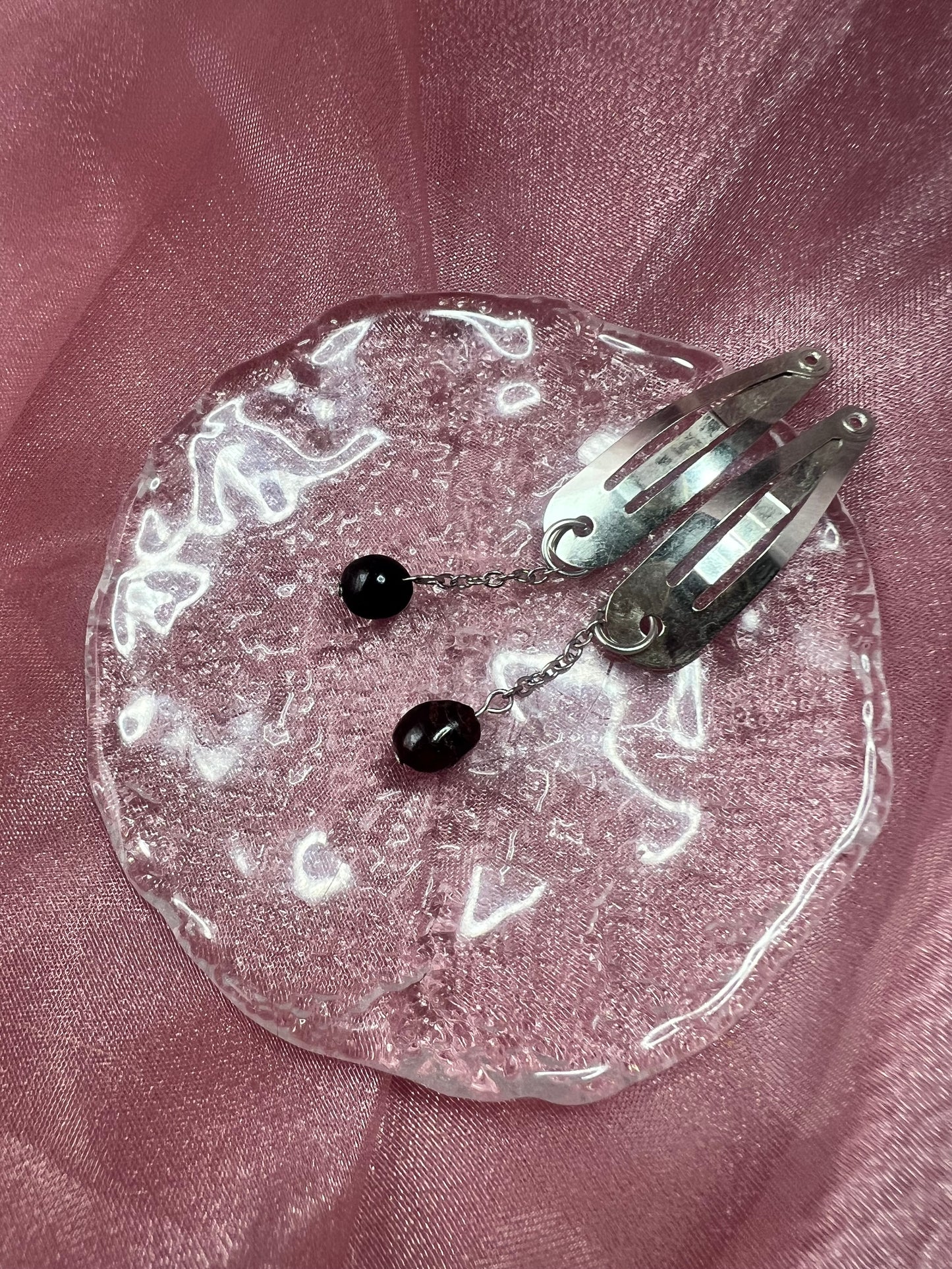 Pomegranate Mini Hairclips