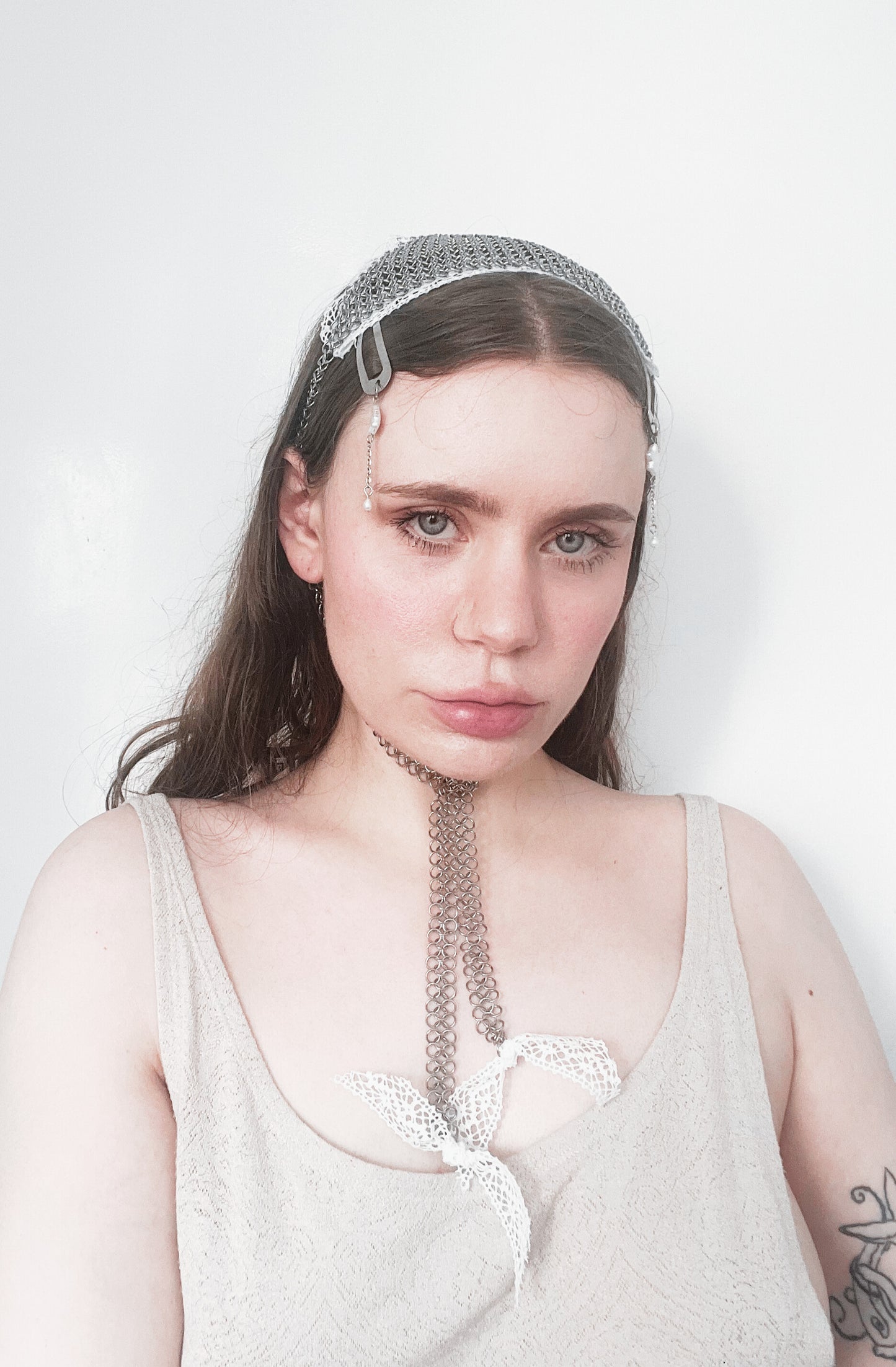 Chainmaille Triangle Headband Number 4