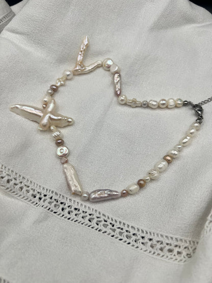 Keshi Chaos Choker Necklace