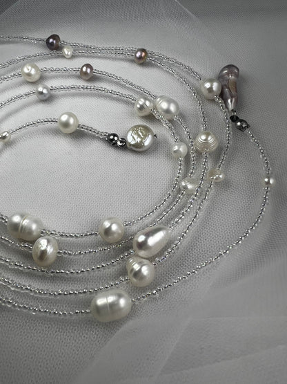 Starry Sky Wrap Around Necklace