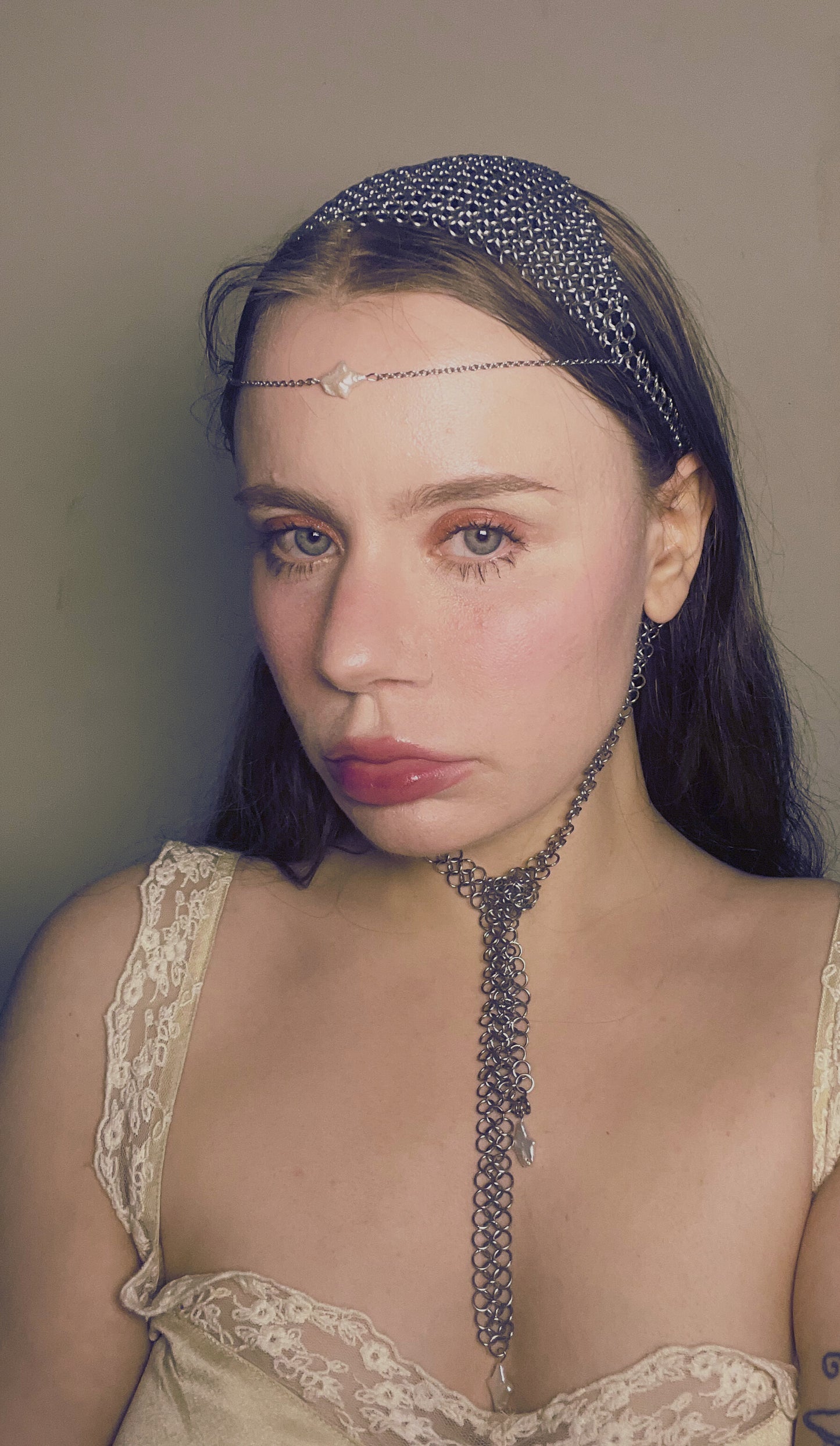 Chainmaille Triangle Headband Number 6