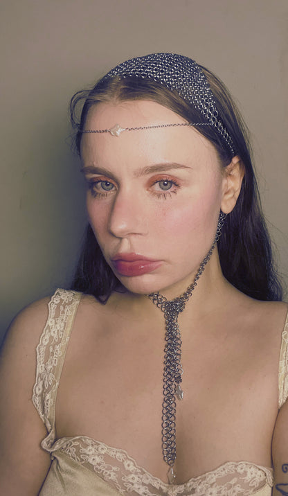 Chainmaille Triangle Headband Number 6