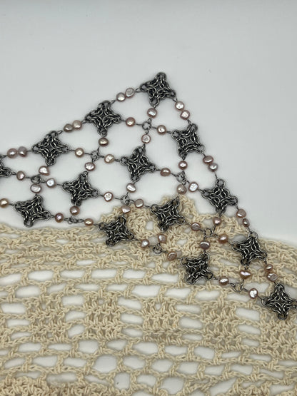 Lace Chainmaille Headpiece