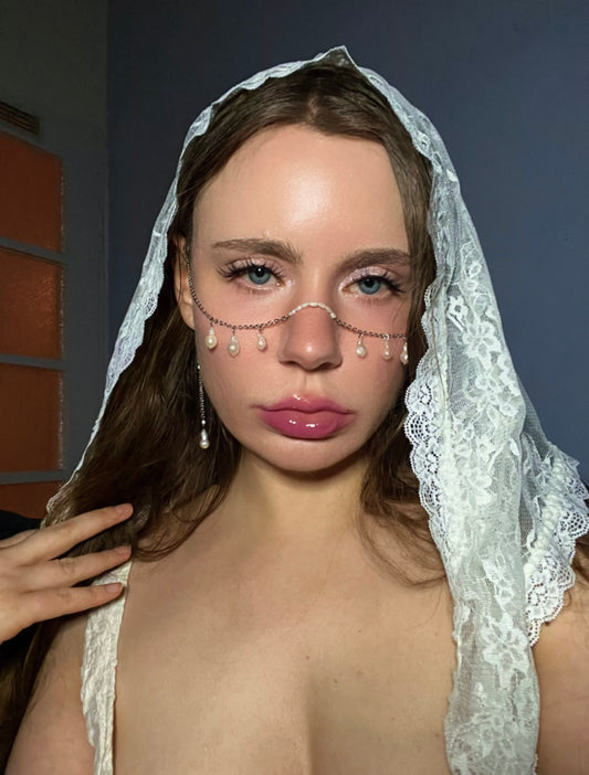 Angel Tears Face Chain