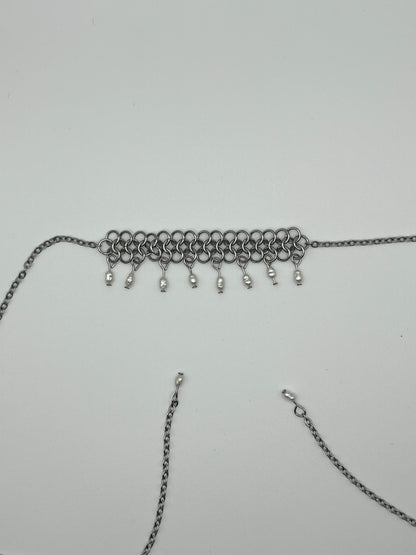 Pearly Gates Chainmaille Face Chain