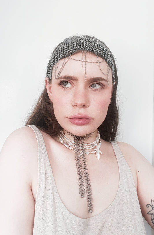 Chainmaille Triangle Headband Number 5