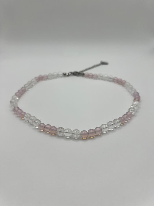 Berries and Cream Choker Necklace