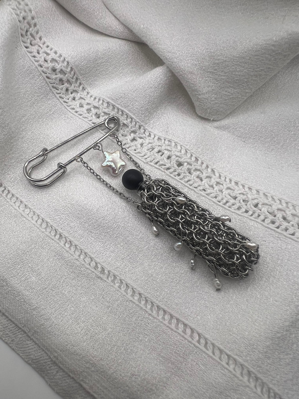 Starry Night Perfume Brooch