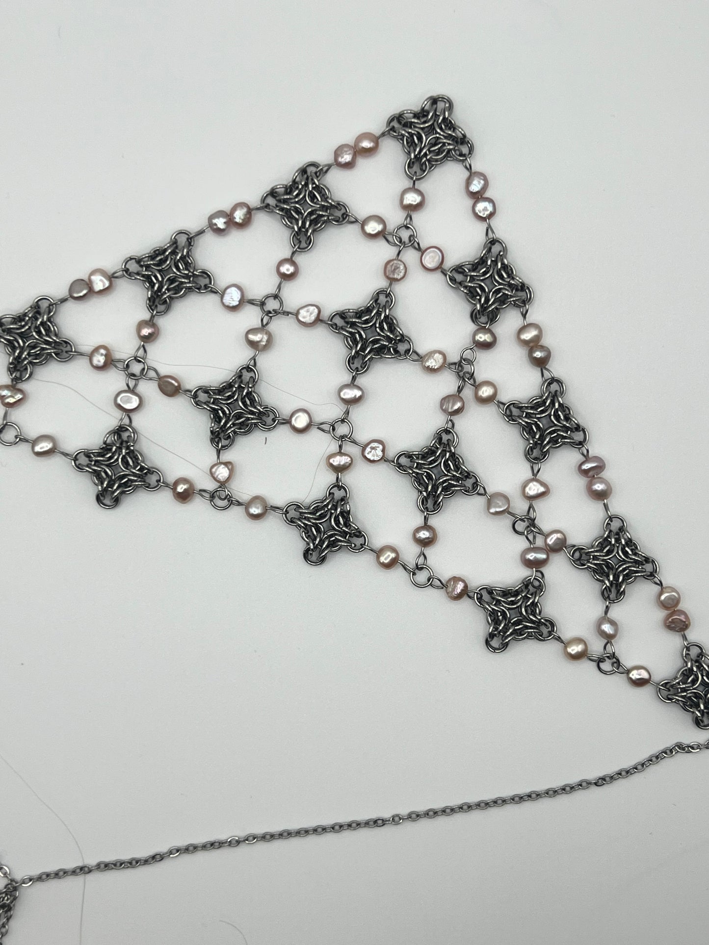 Lace Chainmaille Headpiece