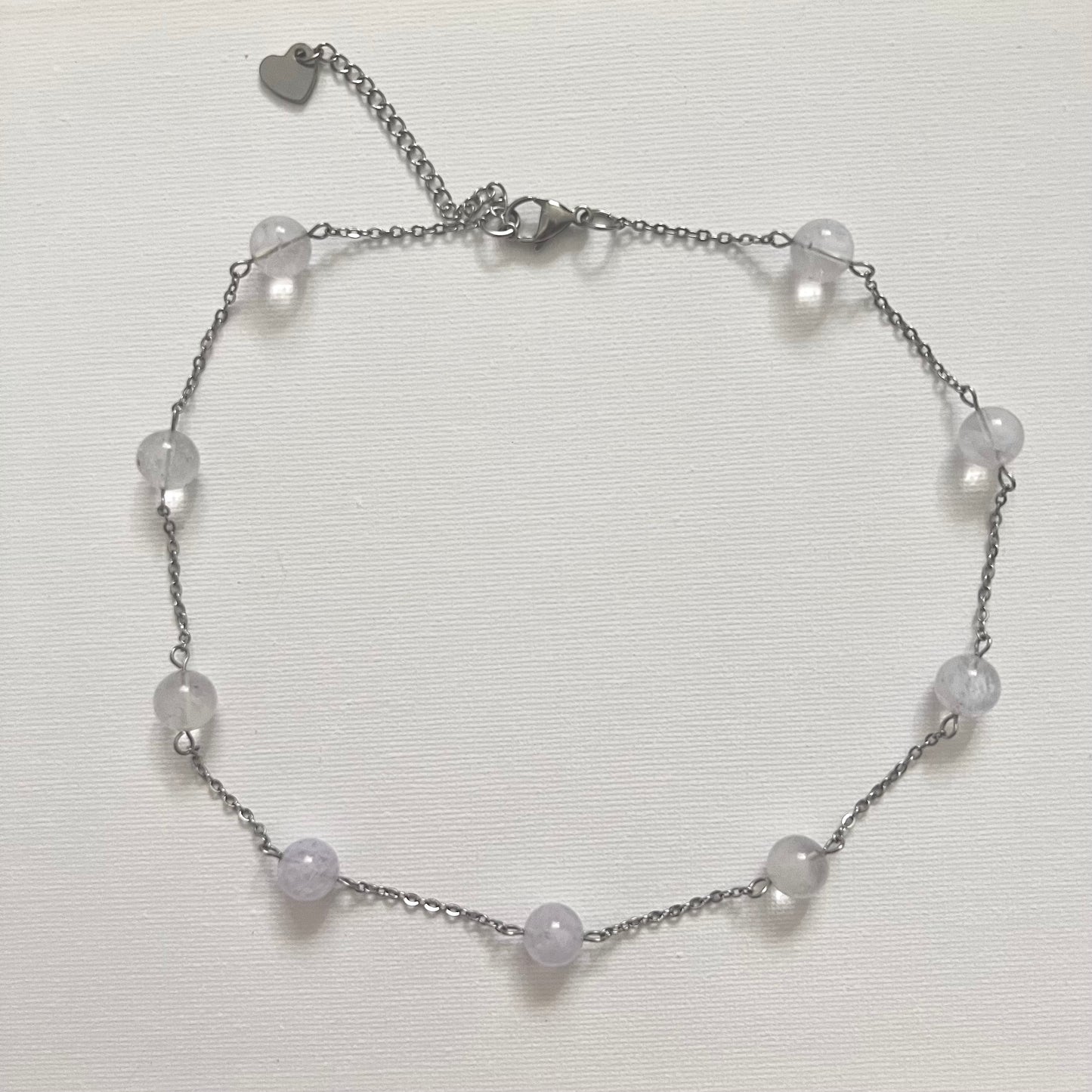 Smoky Chain Choker Necklace