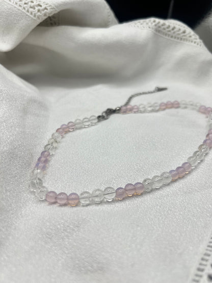 Berries and Cream Choker Necklace