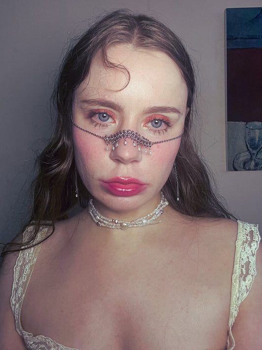 Pearly Gates Chainmaille Face Chain