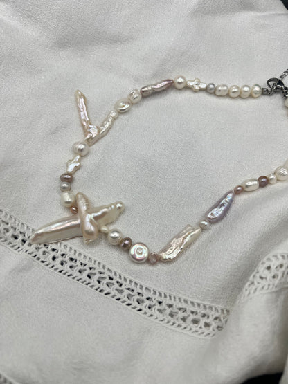 Keshi Chaos Choker Necklace
