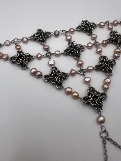 Lace Chainmaille Handchain