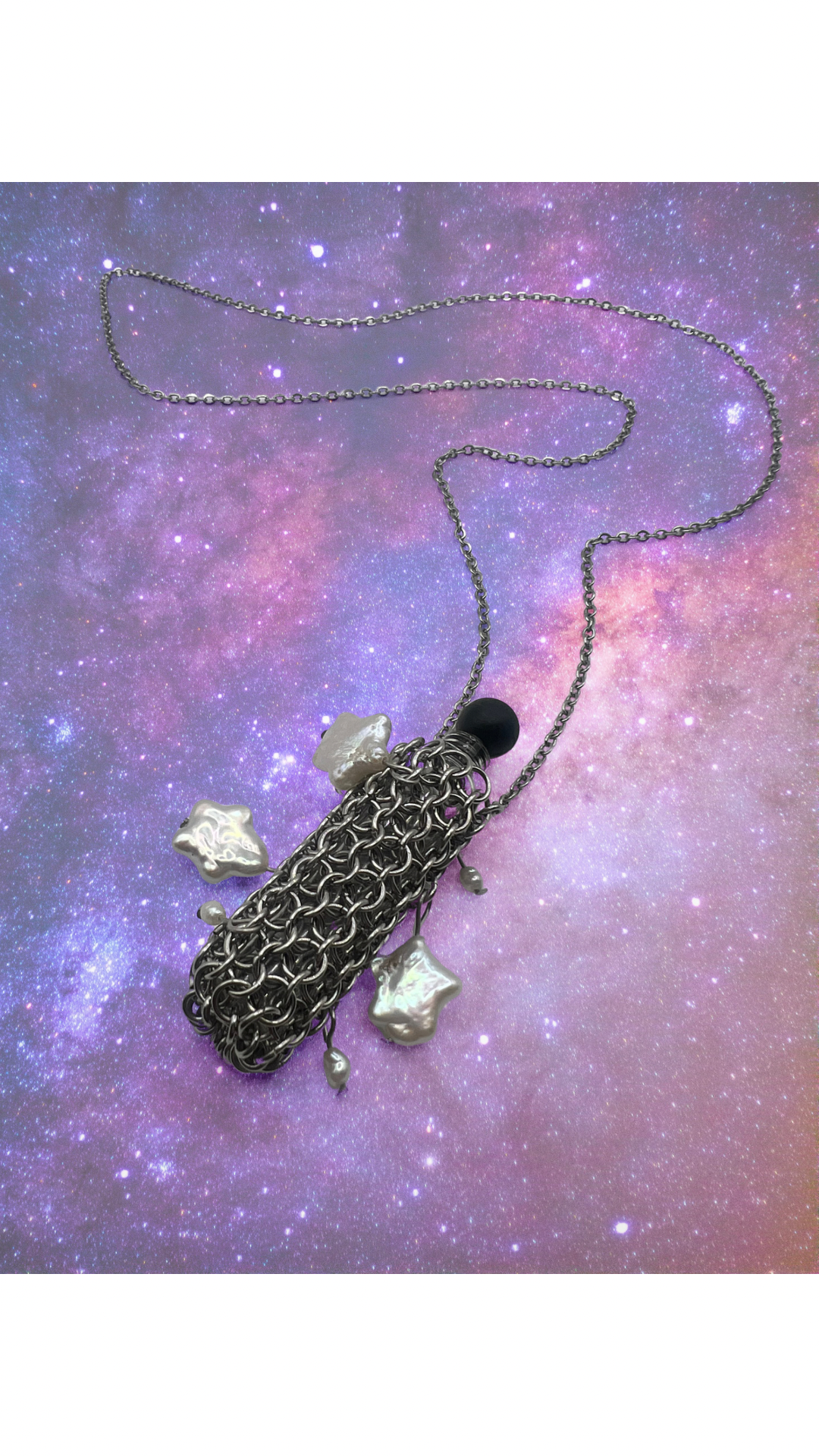 Starry Night Perfume Necklace