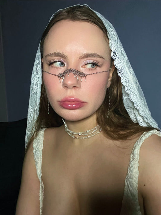 Pearly Gates Chainmaille Face Chain