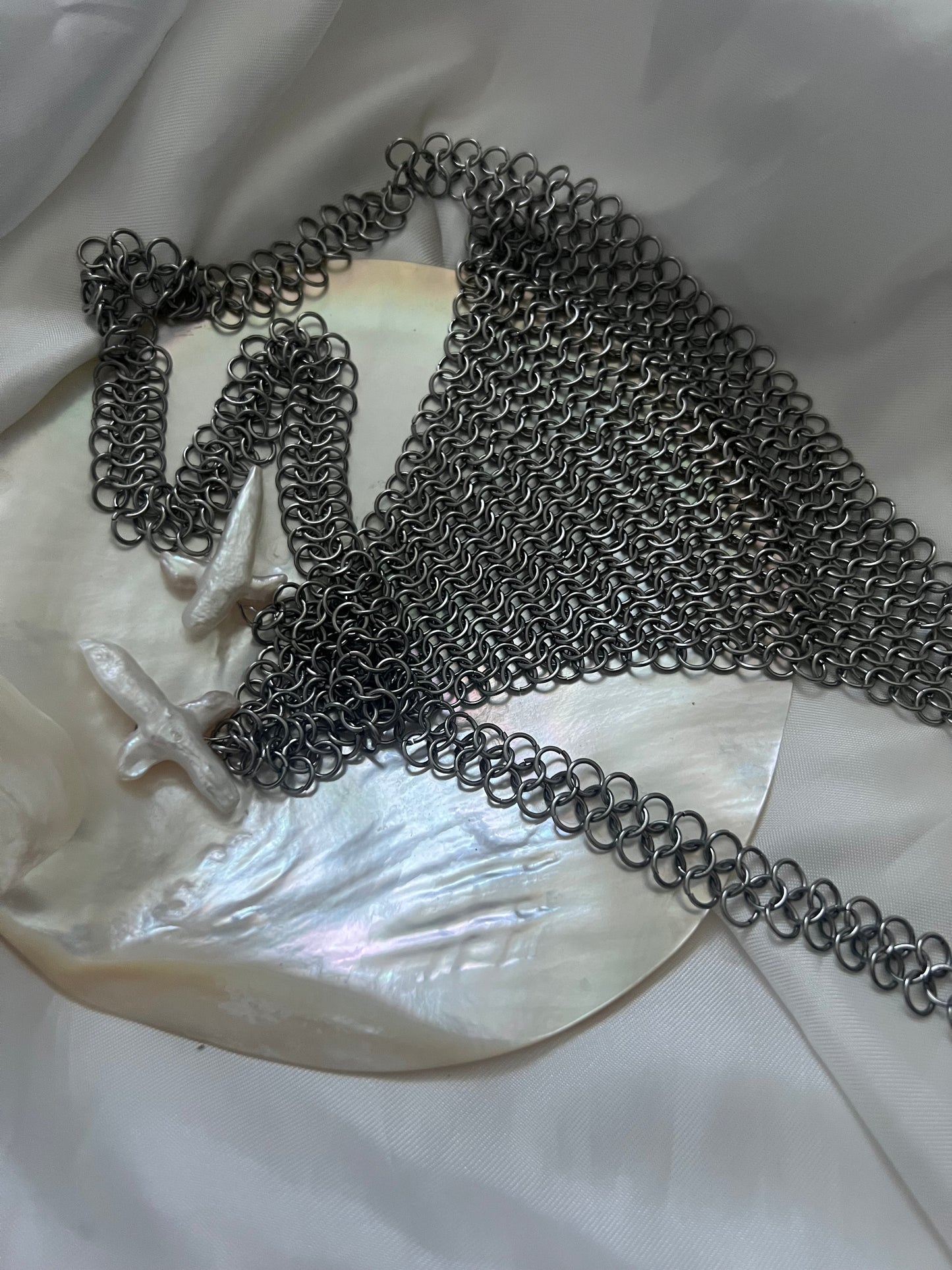 Chainmaille Triangle Headband