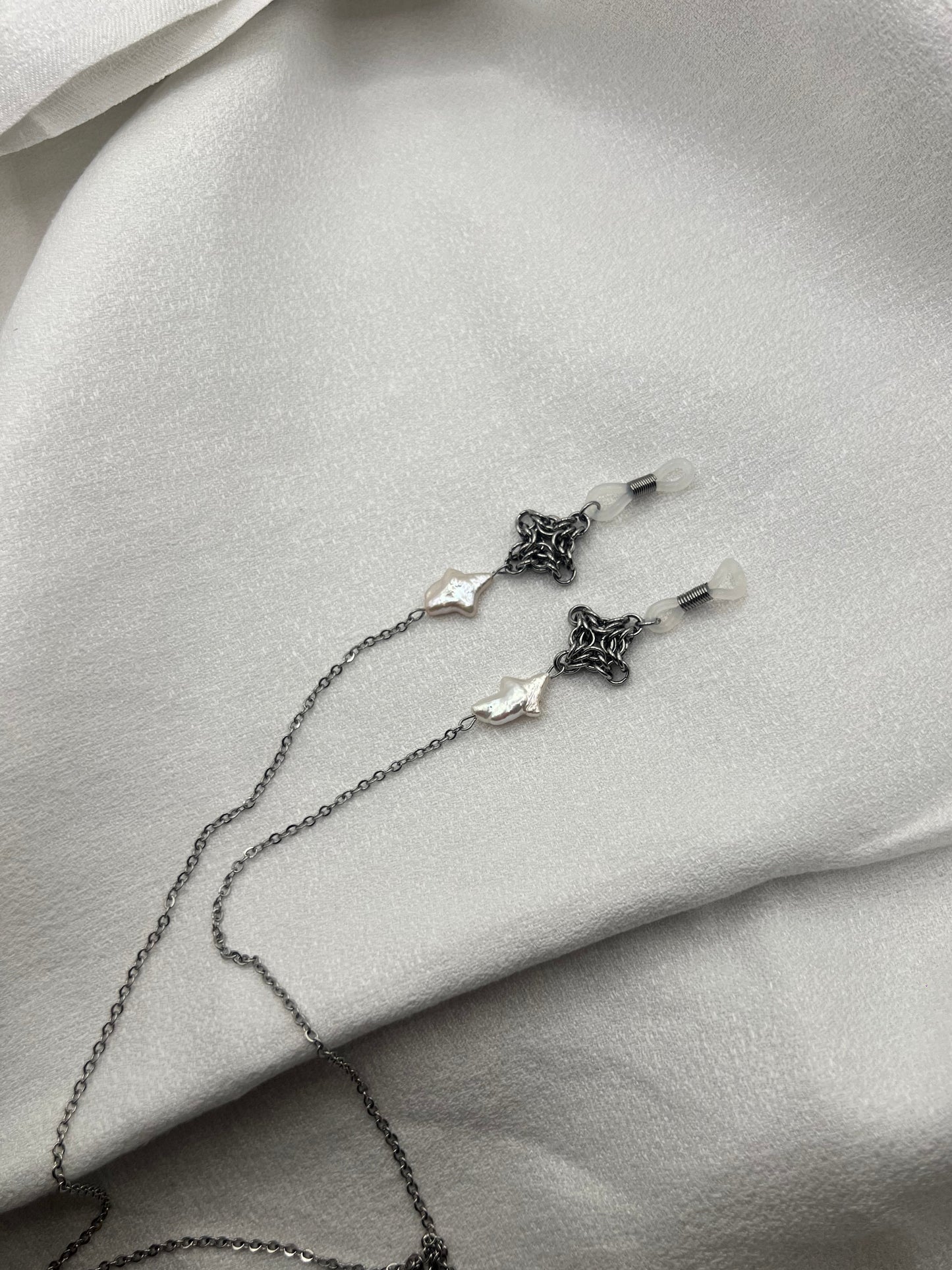 Fancy Chainmaille Eyeglass Chain