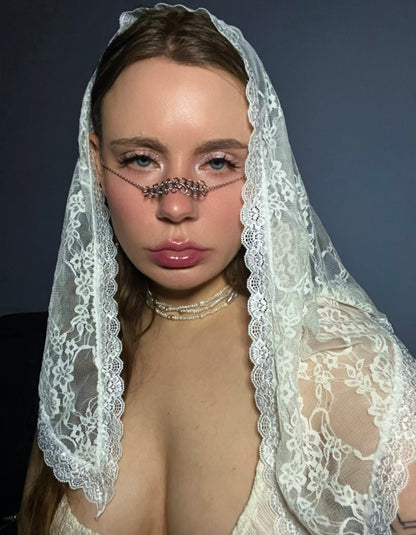 Steel Chainmaille Face Chain