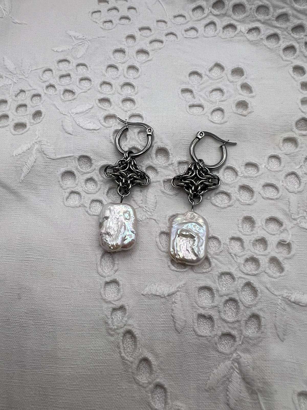 Dune Chainmaille Earrings