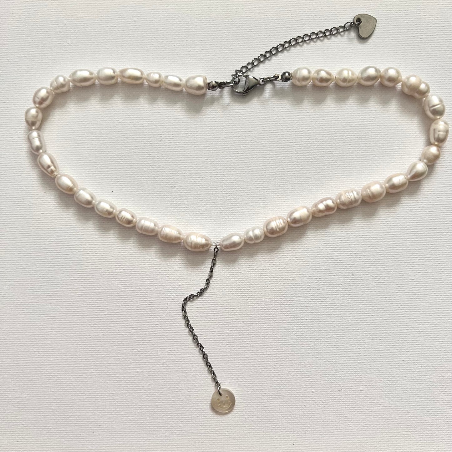 :) Pearl Choker Necklace