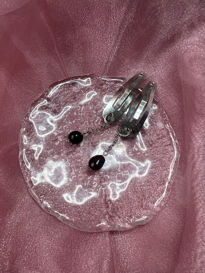 Pomegranate Mini Hairclips