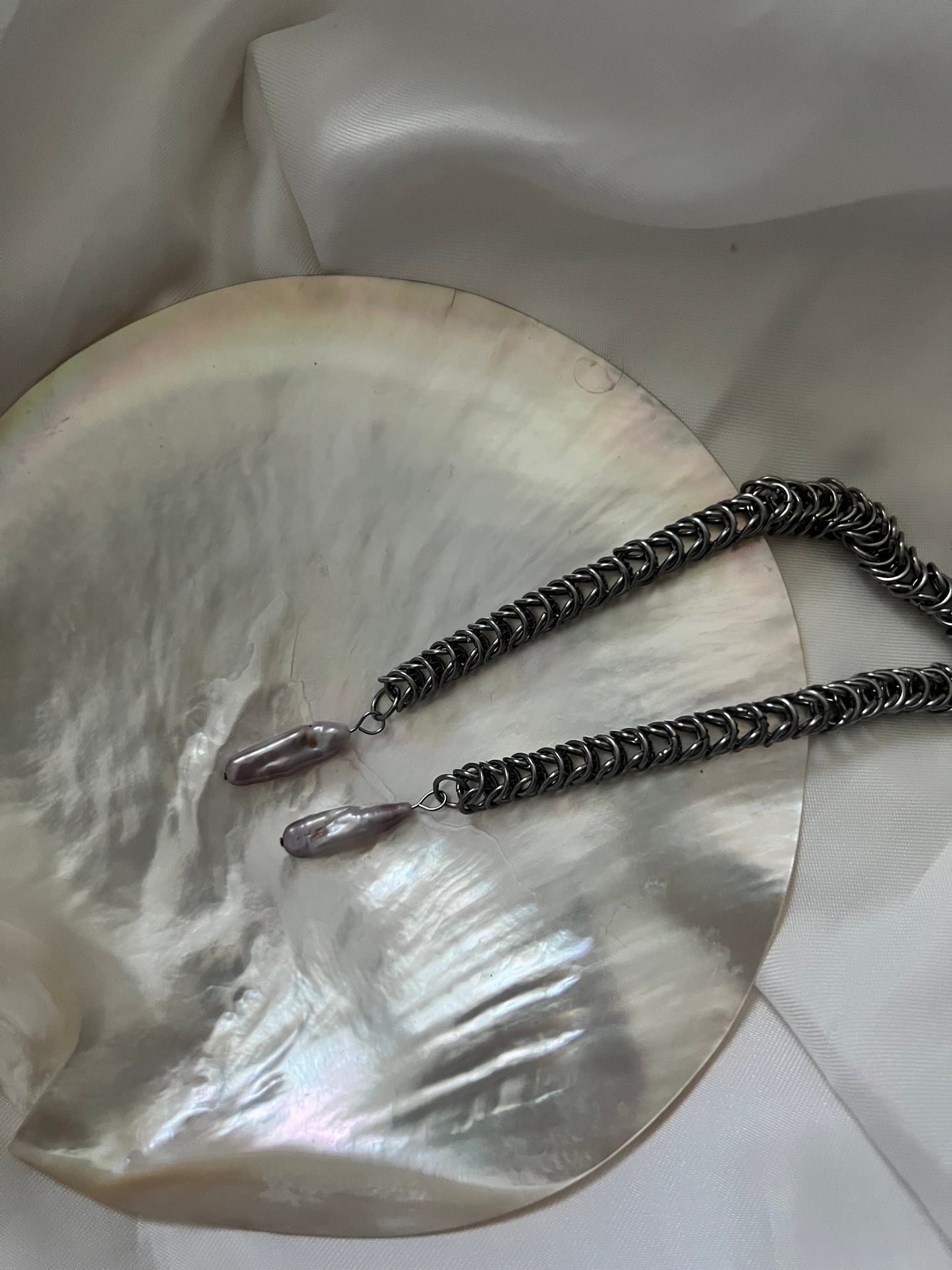 Chainmaille Tube Necklace