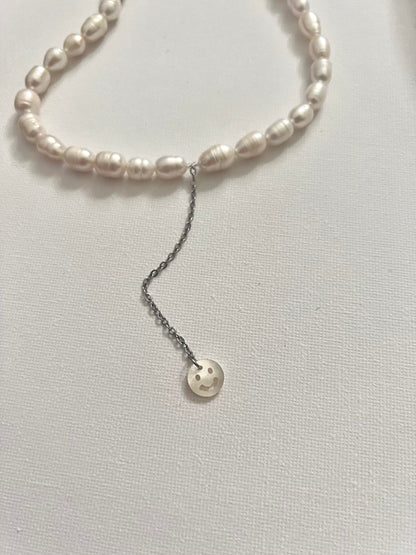 :) Pearl Choker Necklace