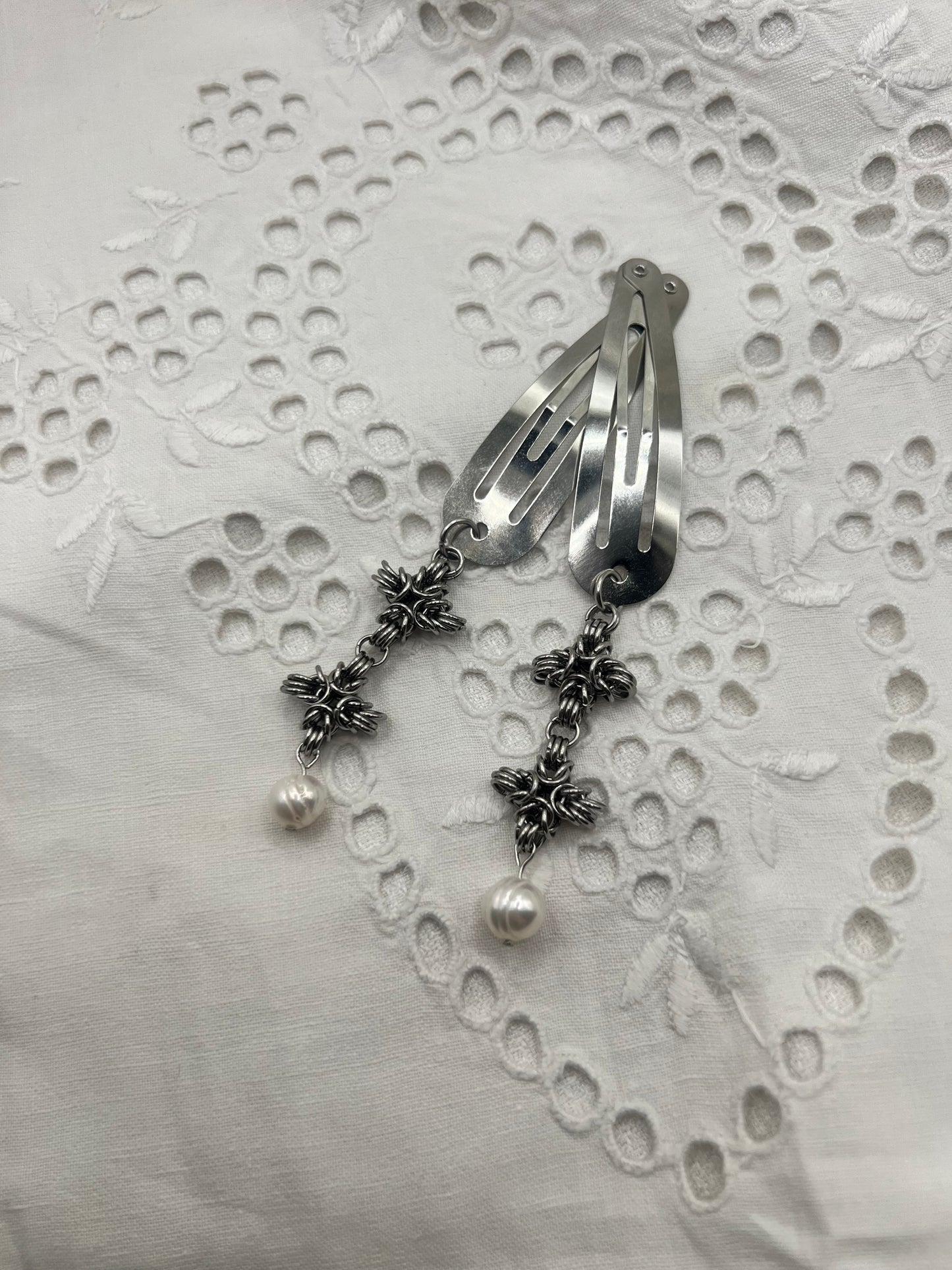 Armoury Chainmaille Hairclips