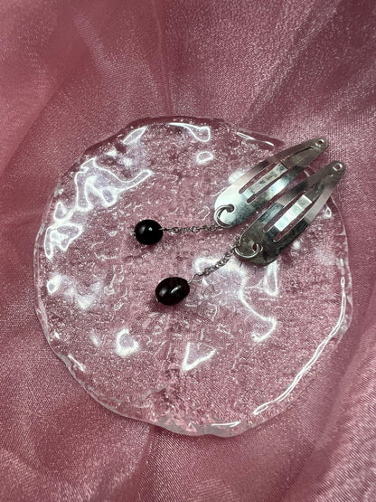 Pomegranate Mini Hairclips