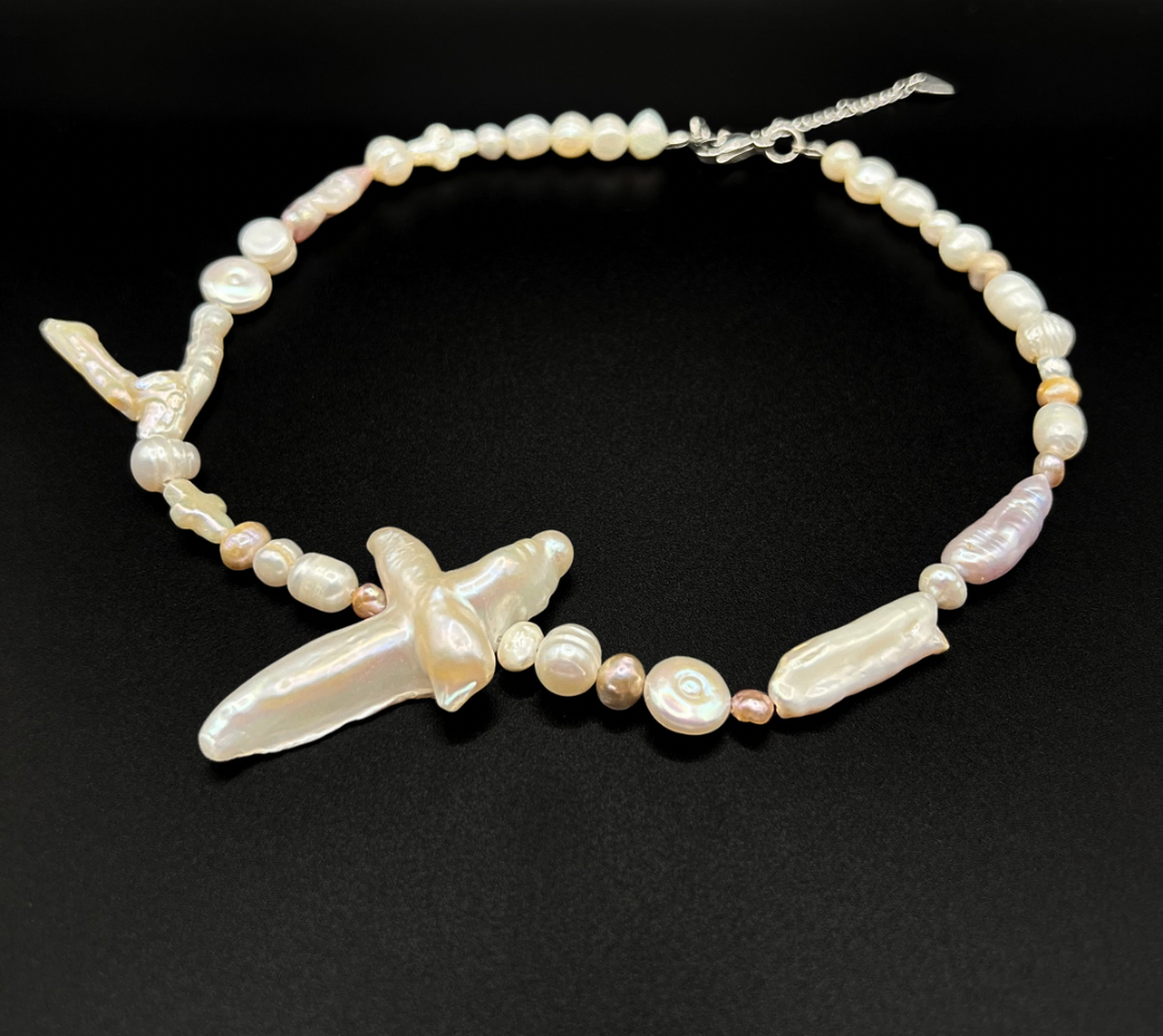 Keshi Chaos Choker Necklace