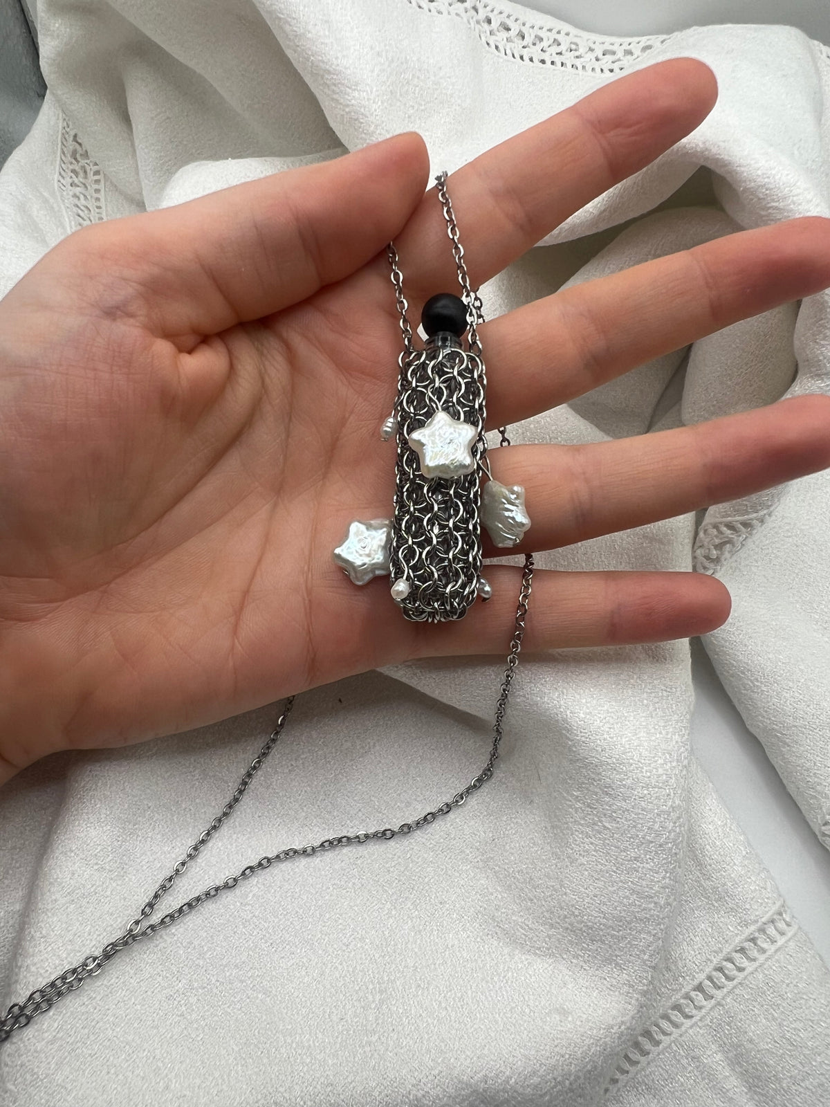 Starry Night Perfume Necklace