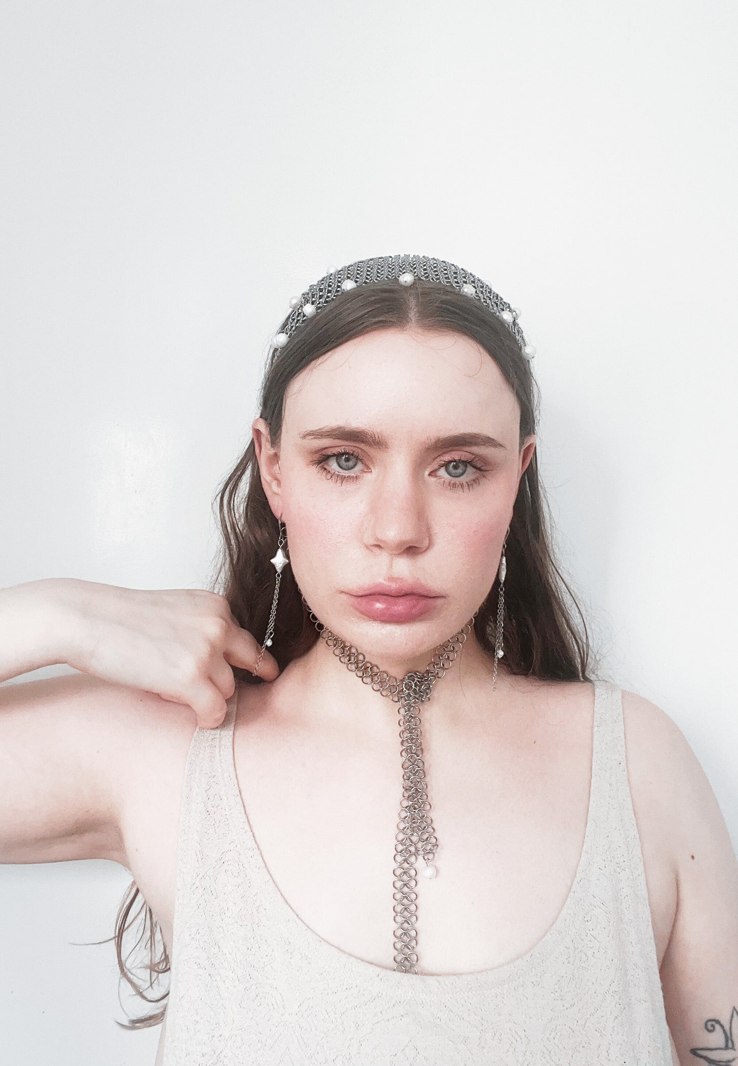 Chainmaille Triangle Headband Number 3
